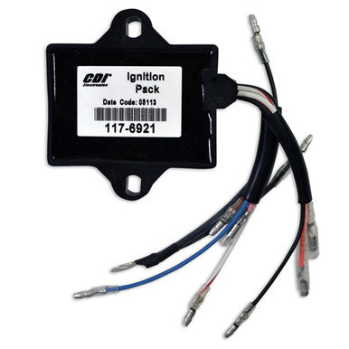 Cdi Electronics Yamaha 2 Cylinder Capacitor Discharge Ignition Module (117-6921)