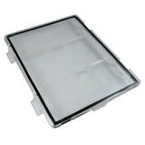 Attwood Marine Shower Sump Lid, For 4142 Series Gray Water Shower Sump, Small, Snap-In, Gasket Included