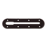 Scotty 440 Low Profile Track - Black - 4" 0440-BK-4