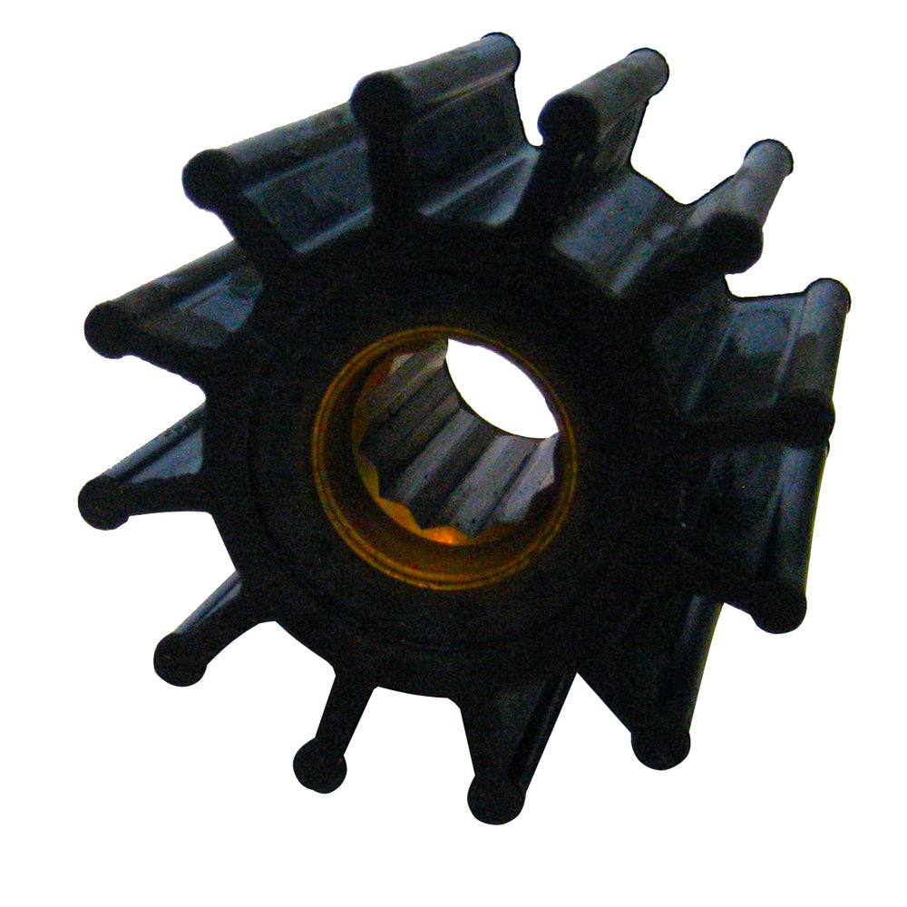 Jabsco Spline Drive Impeller Kit, 12-Blade, Neoprene, 2-1/4 x 1-29/32 in, 5/8 in Shaft