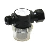 Shurflo by Pentair Swivel Nut Strainer - 1/2" Pipe Inlet - Clear Bowl 255-315