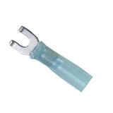 Ancor 16-14 #8 Spade Heat Shrink Blue 100 Pack 314299