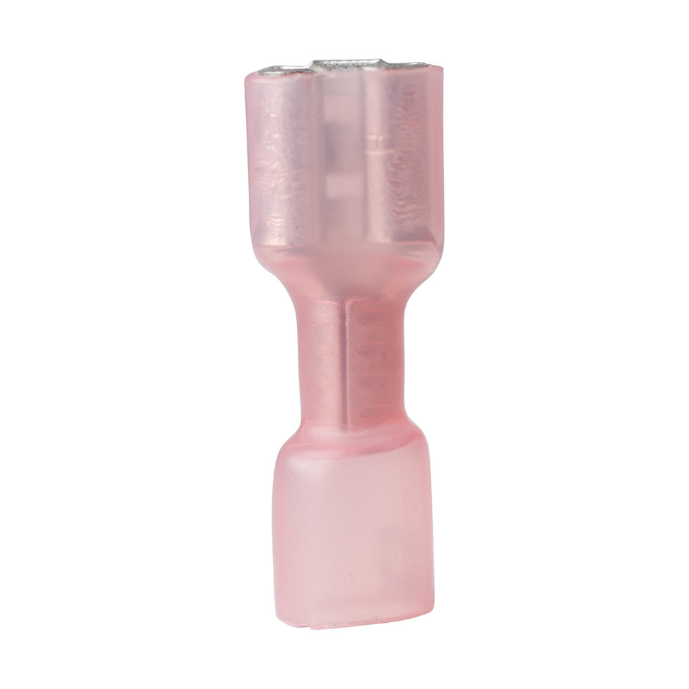 Ancor 22-18 Female Disconnect Heat Shrink Red 25 Pack 316825