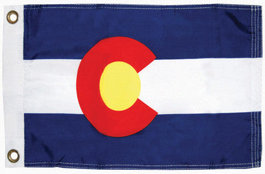 Taylormade Colorado Flag 12X18 Nylon (93093)