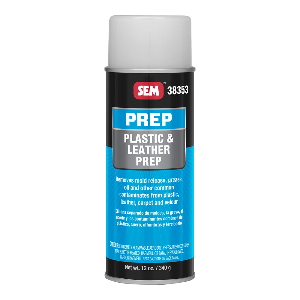 SEM Plastic & Leather Prep - 12oz 38353