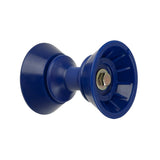 C.E. Smith 3" Bow Bell Roller Assembly - Blue TPR 29330