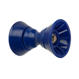 C.E. Smith 4" Bow Bell Roller Assembly - Blue TPR 29331