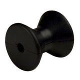 C.E. Smith Bow Roller - Black - 3" Diameter - 3-1/8" W - 1/2" ID 29540