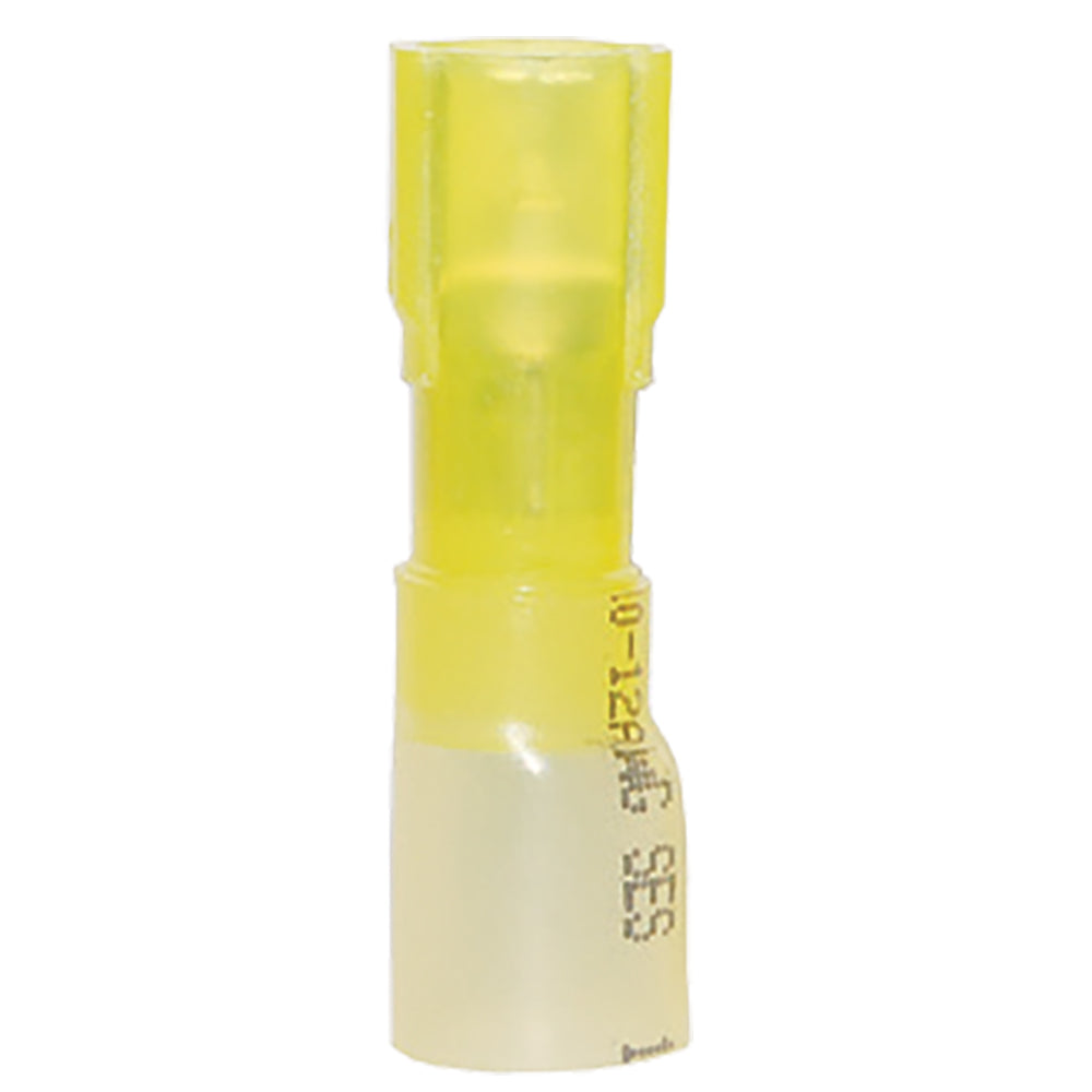 Ancor 10-12 Female Disconnect Heat Shrink Yellow 25 Pack 320825