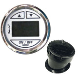 Faria Chesapeake White SS 2" Depth Sounder w/In-Hull Transducer 13851
