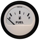 Faria Euro White 2" Fuel Level Gauge (E-1/2-F) 12901