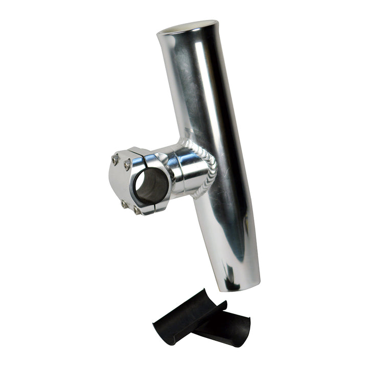 C.E. Smith Adjustable Mid Mount Rod Holder Aluminum 1-1/4" or 1-5/16" w/Sleeve & Hex Key 53771