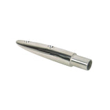 Whitecap 16-1/2° Rail End (End-Out) - 316 Stainless Steel - 7/8" Tube O.D. 6050