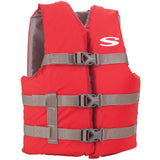 Stearns Youth Classic Vest Life Jacket - 50-90lbs - Red/Grey 2159436
