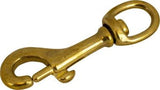 Sea Dog Marine Brass Baby Swivel Eyebolt Snap (139900)