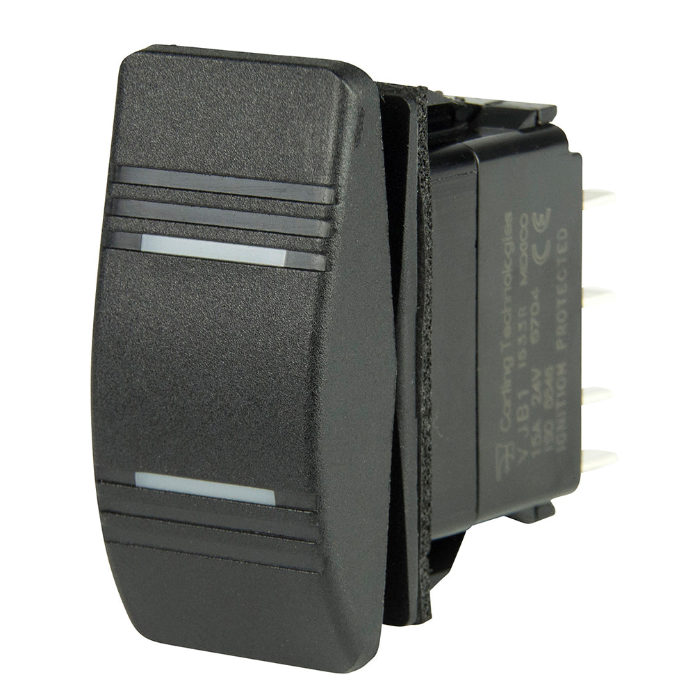 BEP DPDT Contura Switch - 2-Amber LEDs - ON/OFF/ON 1001808