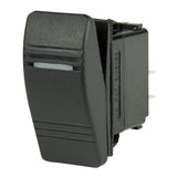 BEP DPST Contura Switch - 1-Amber LED - OFF/ON 1001811