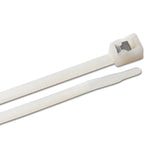 Ancor 8" Natural Self Cutting Cable Zip Ties - 500-Pack 199267