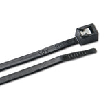 Ancor 11" UV Black Self Cutting Cable Zip Ties - 50-Pack 199281