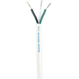 Ancor White Triplex Cable - 12/3 AWG - Round - 100' 133310