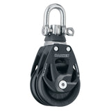 Harken 60mm Double Aluminum Element Block w/Swivel 6269