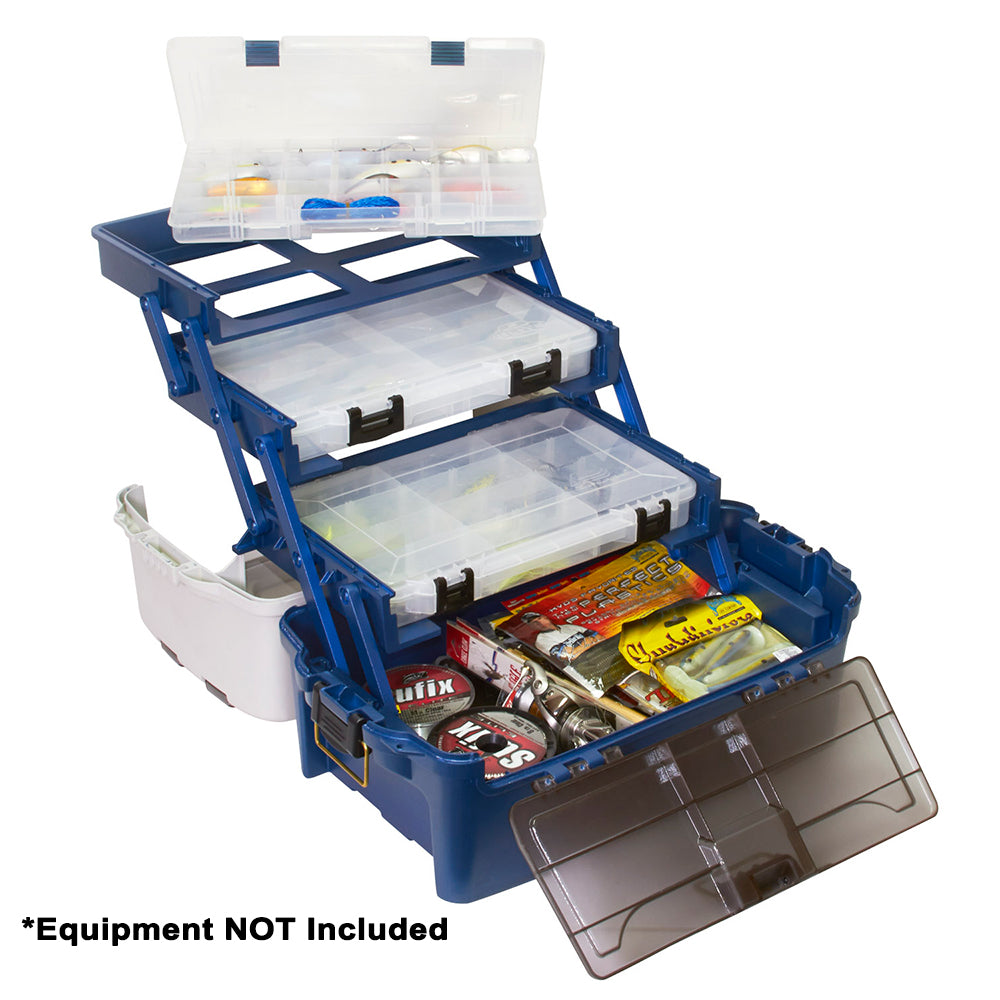 Plano Hybrid Hip 3-Stowaway® Tackle Box 3700 - Blue 723700