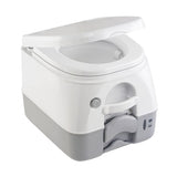 Dometic 974 MSD Portable Toilet w/Mounting Brackets - 2.6 Gallon - Grey 301197406
