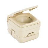 Dometic 964 Portable Toilet w/Mounting Brackets - 2.5 Gallon - Parchment 311096402