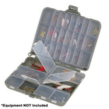 Plano Compact Side-By-Side Tackle Organizer - Grey/Clear 107000