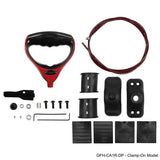 TH Marine G-Force Handle and Cable Red With Trolling Motor Clamp GFH-CA1R-DP