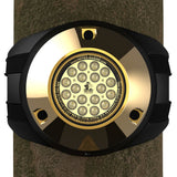 Metro Marine High-Output Piling Mount Underwater Light w/Intelligent Monochromatic LEDs - White, 45° Beam F-PMR1-W3-45