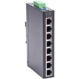 Hatteland Industrial 8-Port Slim Type Unmanaged Gigabit Ethernet Switch HN-G1080A