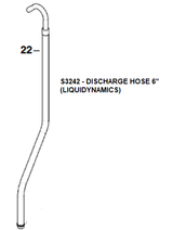 Liquidynamics Discharge Hose 6" (S3242)