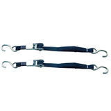 Rod Saver Stainless Steel Ratchet Tie-Down - 1" x 4' - Pair SSRTD4
