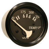 VDO Cockpit Marine 52mm (2-1/16") 250° F Water Temperature Gauge - Black Dial/Bezel 310-11801