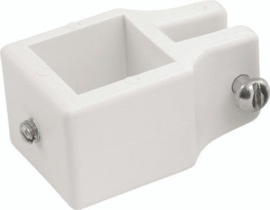 Sea Dog Marine Jaw Slide 1" Sq. Tube White (273561-1)