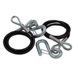 C.E. Smith Safety Cables - 3500lb Capacity - PVC Coated - Pair 16662A