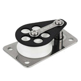 Schaefer Series 3 Flat Base/Alum Cheek/Delrin Sheave 303-09