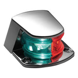 Attwood Marine Bi-Color Combination Sidelight, 12V, 1-Mile, Deck Mount, Zamak