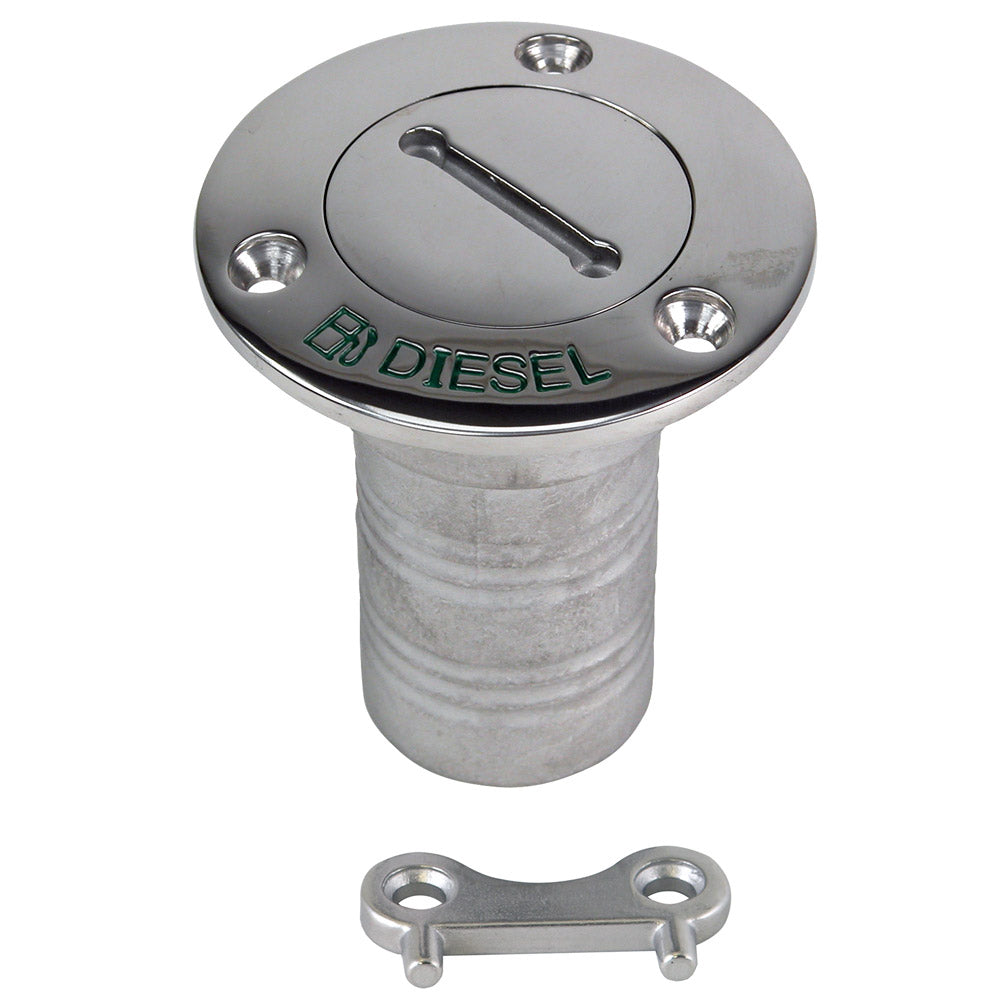 Whitecap Hose Deck Fill - 2" Hose - Diesel 6395C