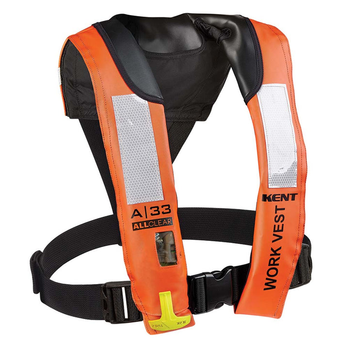 Kent A-33 All Clear Auto Inflatable Work Vest 134402-200-004-21
