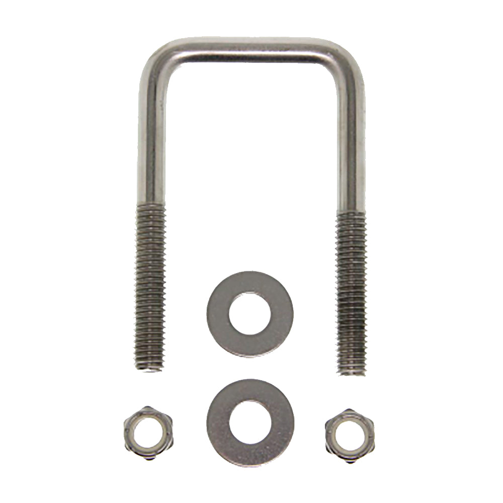 C.E. Smith Zinc U-Bolt 7/16"-14 X 3-1/8" X 3" w/Washers & Nuts - Square 15252A