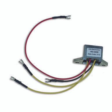 Cdi Electronics Evinrude, Johnson And Gale Outboard Motors Rectifier (3 Wire) (153-3408)