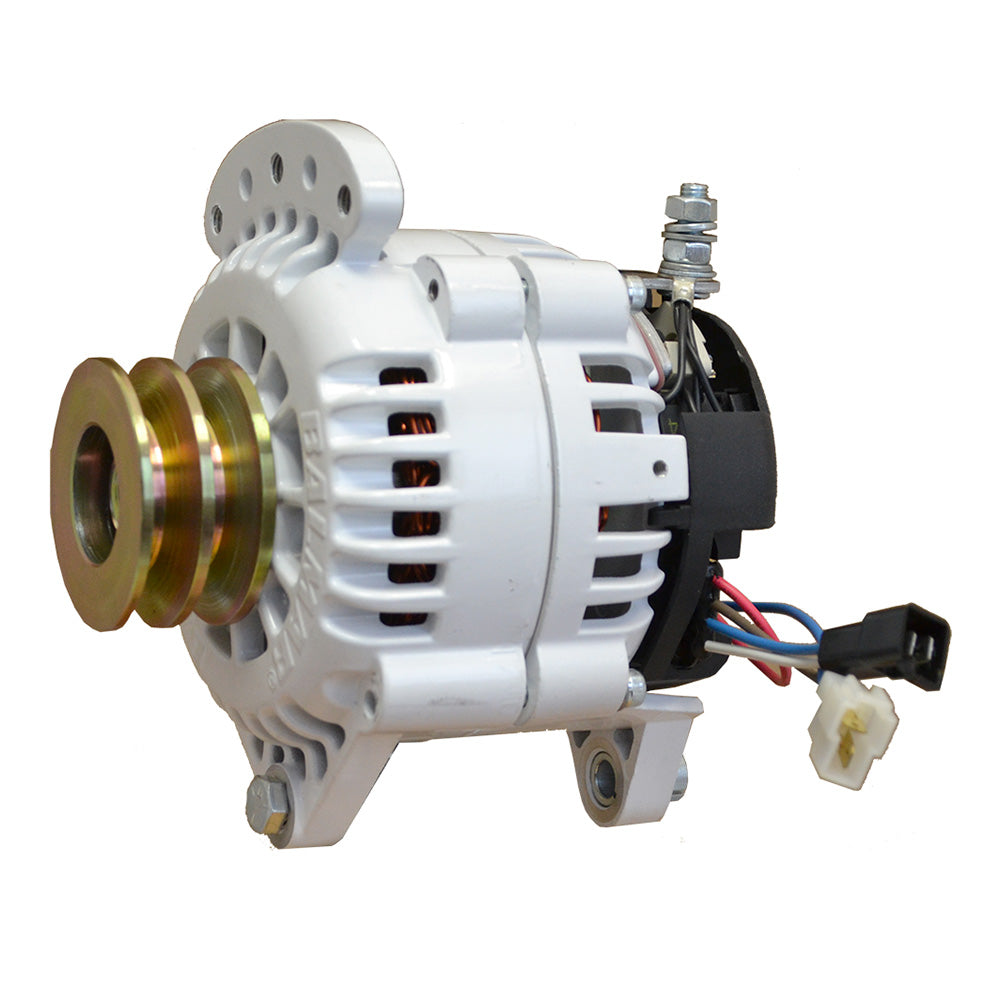 Balmar Alternator 120 AMP 12V 3.15" Dual Foot Saddle Dual Pulley w/Isolated Ground 60-120-DV