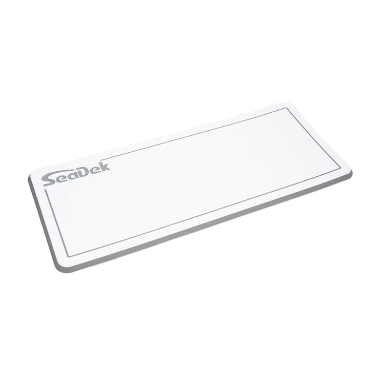 SeaDek Small Helm Pad - White/Storm Grey w/SeaDek Logo 37925-80375