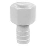 Attwood Marine Thread-to-Barb Connector, For 500-800 GPH Pumps, 3/4 in ID Hose, 3/4-14 NPSM