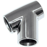 Whitecap 1" O.D. 60° SS Universal Tee 6193C