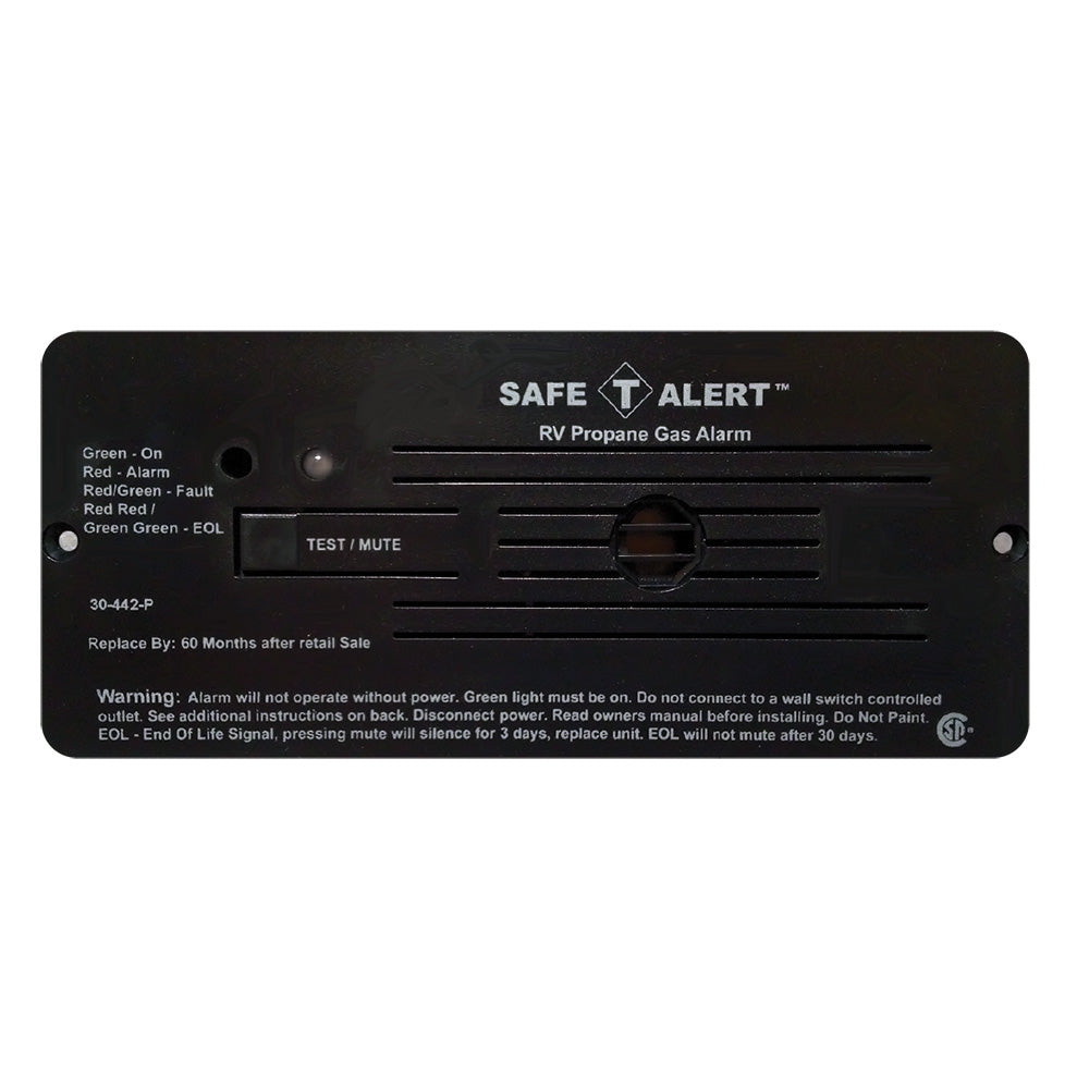 Safe-T-Alert 30 Series 12V RV Propane Alarm - Black 30-442-P-BL