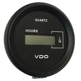 VDO Cockpit Marine 52mm (2-1/16") LCD Hourmeter - Black Dial/Chrome Bezel 331-546