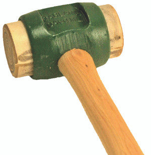 Garland Mfg. #5 Rawhide Solid Head Hammer - Garland Manufacturing (60-41365)